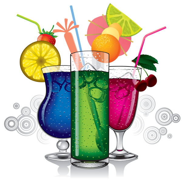 summer straw lemon ice fruit drink glass drink cool cherry 