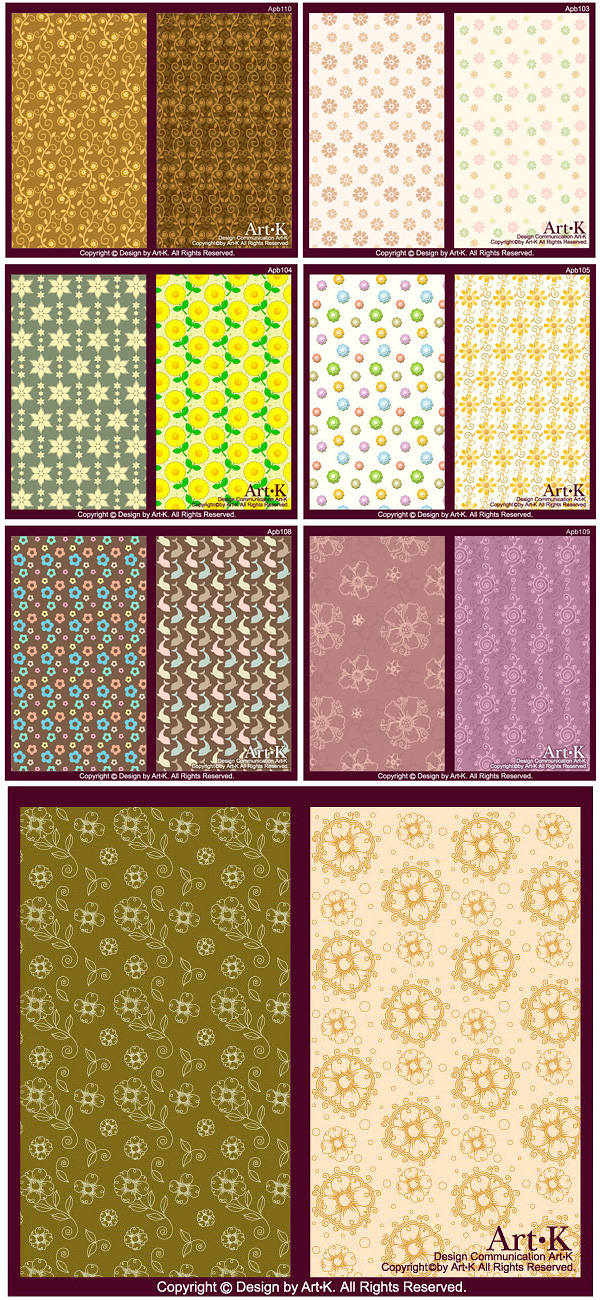Lovely small decorative pattern background