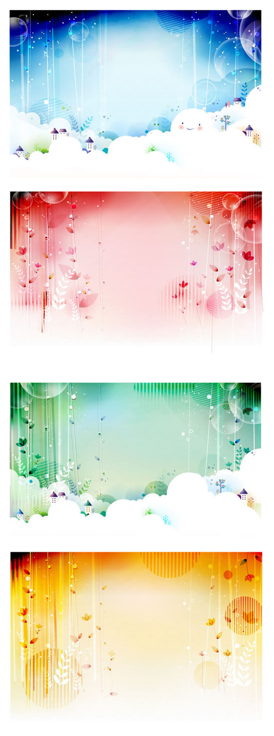 DREAM FAIRY background Vector Graphic
