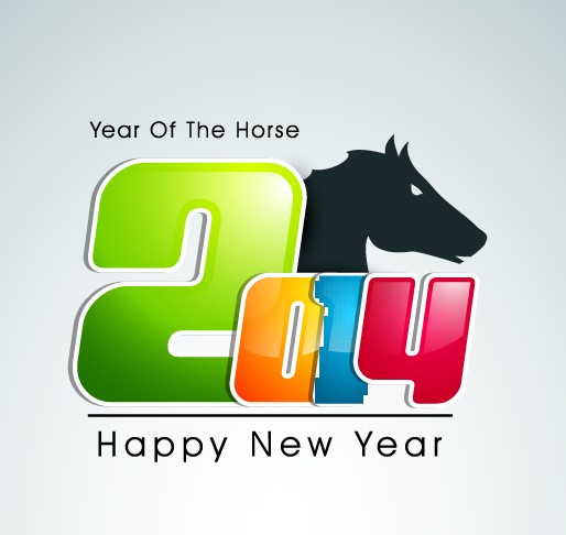 Set of 2014 creative design vector 02