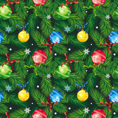 2015 xmas patterns seamless vector set 04