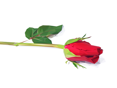 Beautiful roses vector material 04
