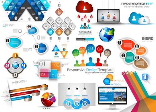 Business Infographic creative design 1998