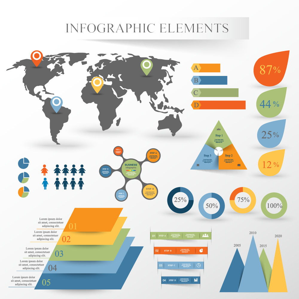 Business Infographic creative design 3055