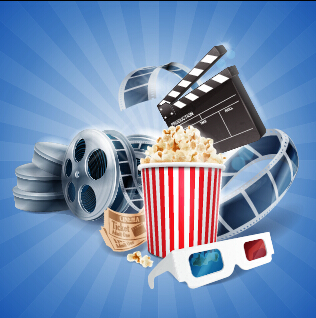 Cinema movie vector background graphics 05 Cinema movie vector background graphics 05