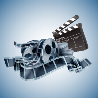 Cinema movie vector background graphics 06 Cinema movie vector background graphics 06