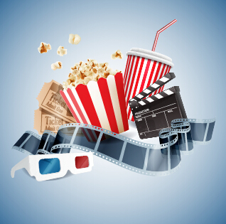 Cinema movie vector background graphics 08 Cinema movie vector background graphics 08