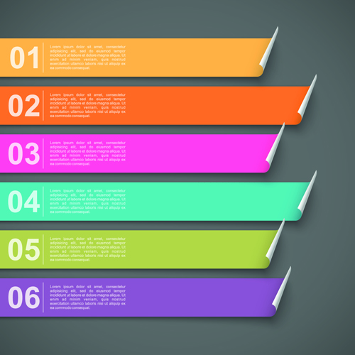 creative colorful lines colorful business template business 