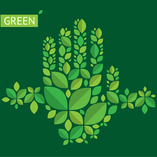 Green ecology template background vectors 06 Green ecology template background vectors 06