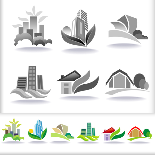 leaf icons icon home abstract 
