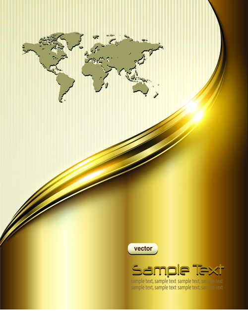 Shiny Metal vector Backgrounds set 01