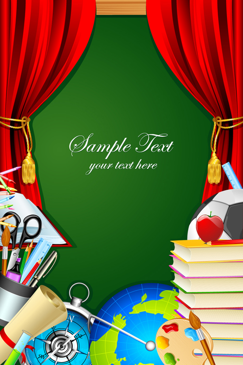 School backgrounds set 05