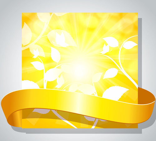 yellow background yellow shiny background vector background 