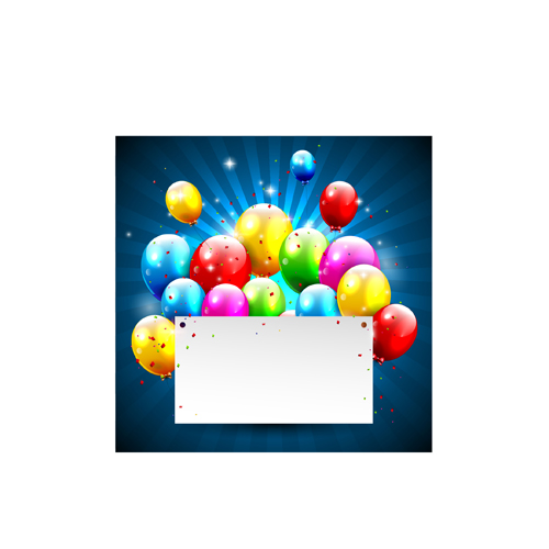 of birthday cards design elements 02 Vector set of birthday cards design elements 02