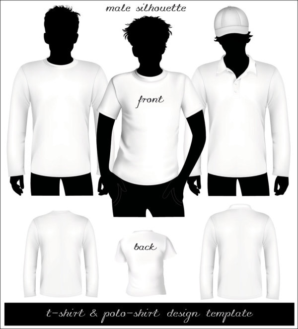 Creative Clothes design elements vector set 08