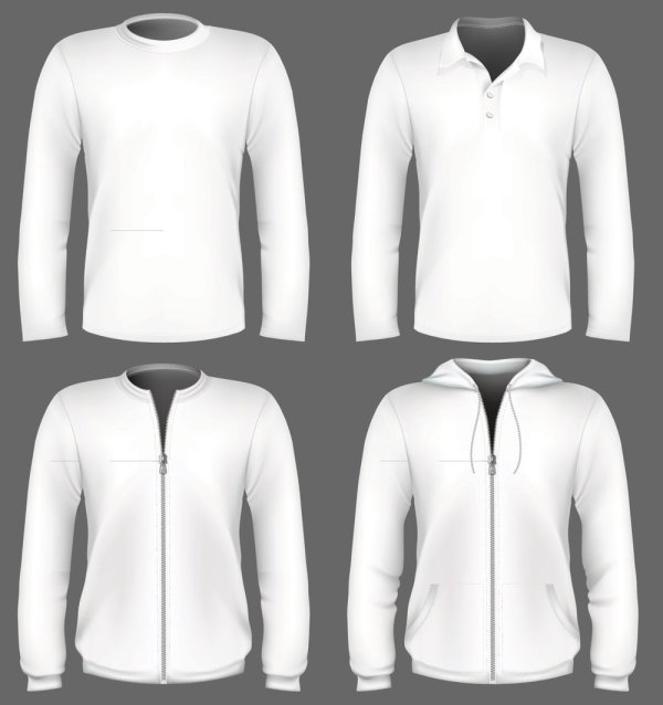 Creative Clothes design elements vector set 12