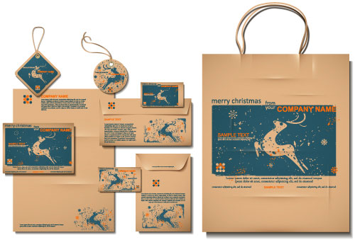 Christmas theme Label and tags vector 02