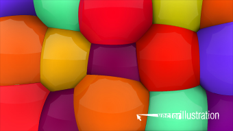 Geometry concept background vector 03