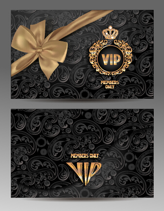 vip luxurious gold card 