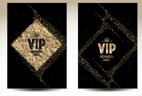 vip luxurious gold card 