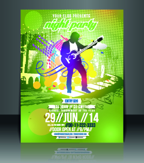 Business flyer and brochure cover design vector 09