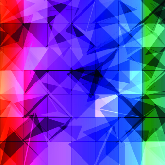 Colored mosaic abstrac background vector 01