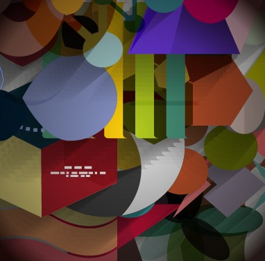 Colored mosaic abstrac background vector 02