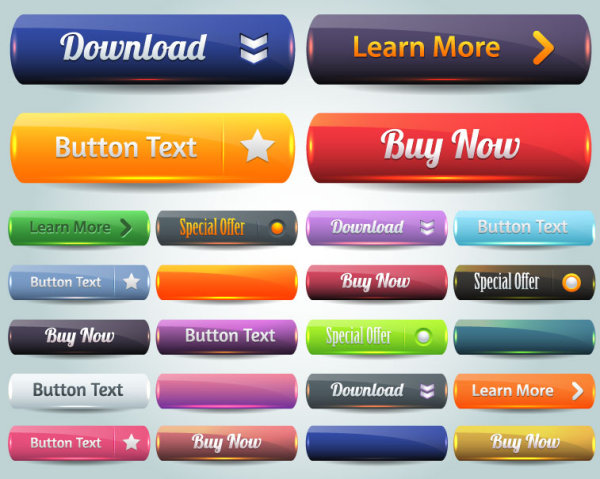 web vector free download design button 