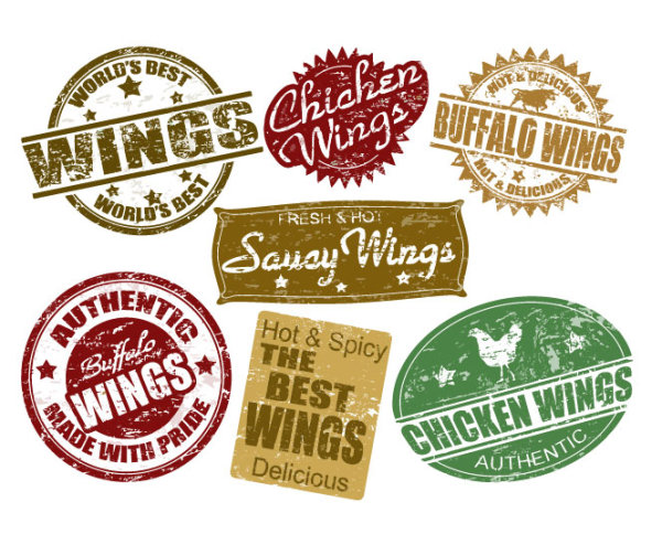 free Vector Food Label 03