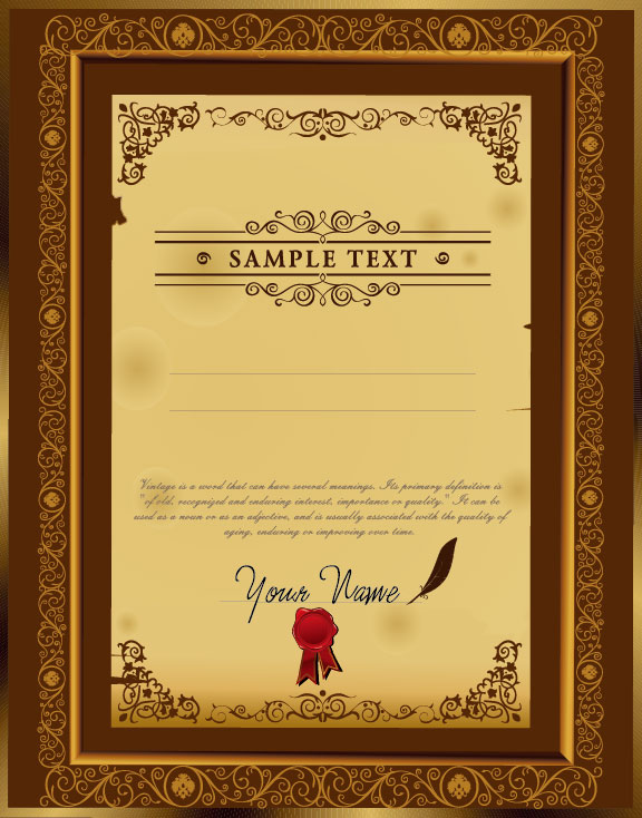 Exquisite Certificate cover templates vector set 02