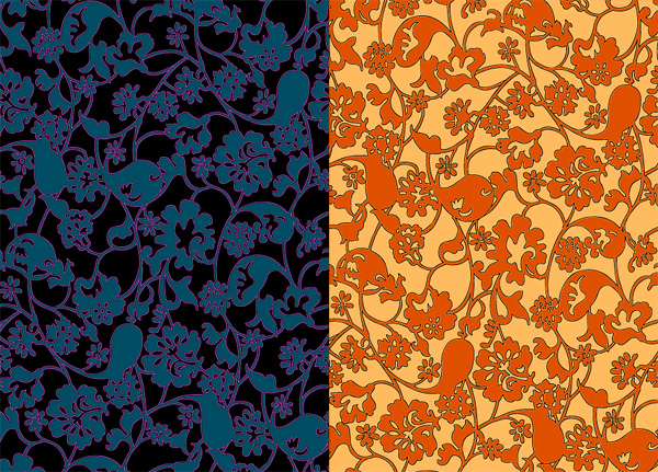 Stroke decorative pattern background