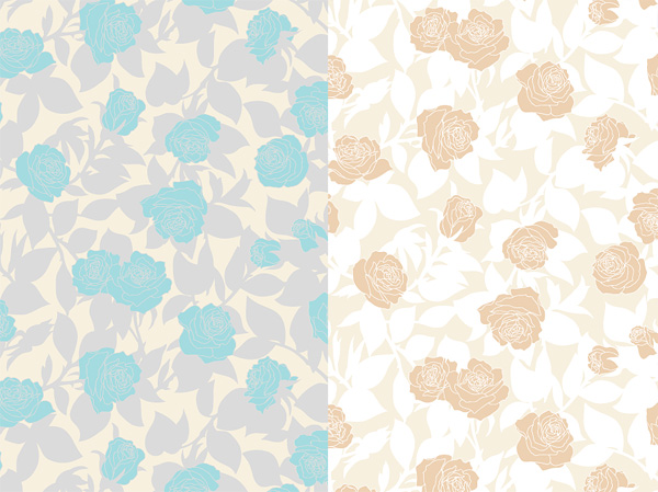 Elegant rose background vector