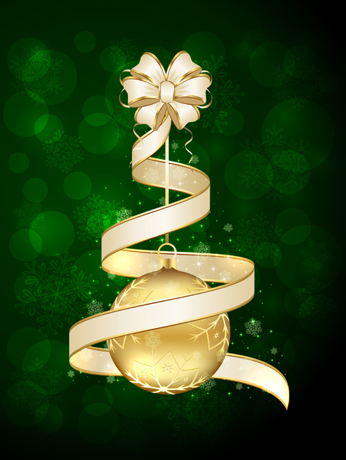 xmas beautiful baubles background vector background 