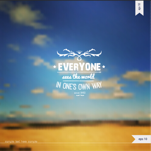 dscape background graphics vector 03 Blurred landscape background graphics vector 03