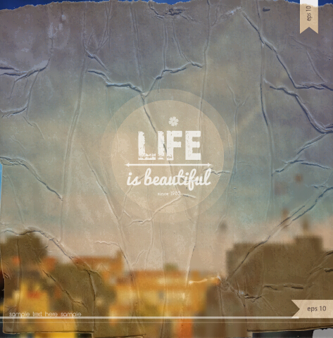 dscape background graphics vector 04 Blurred landscape background graphics vector 04