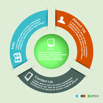 Business Infographic creative design 583