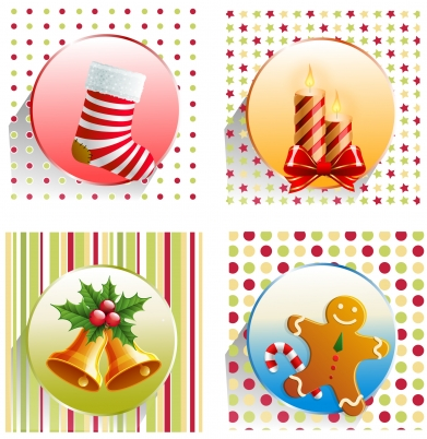 Christmas design elements vector graphics Christmas design elements vector graphics