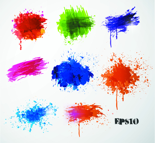 vector background design colored background 
