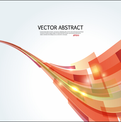 Dynamic shapes abstract background vector