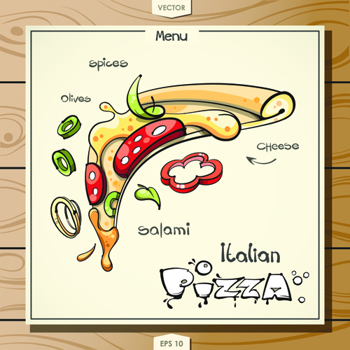 pizza menu funny 