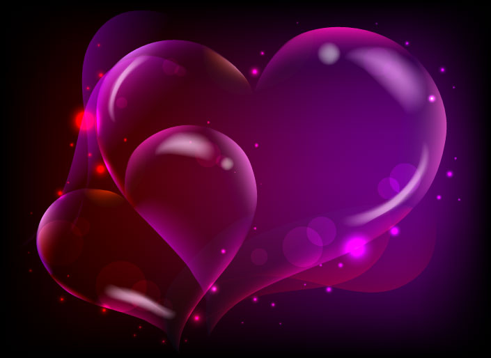 Dream heart background