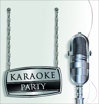 Music design backgrounds vector 04