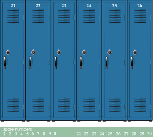 Set of School design elements vector 03