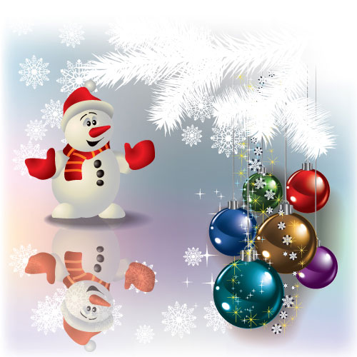 Christmas Decoration elements vector 04