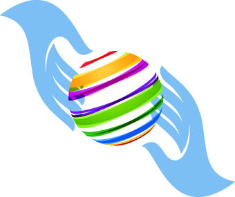Hands logo design vector 01