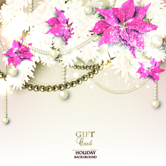 holiday flowers flower background vector background 