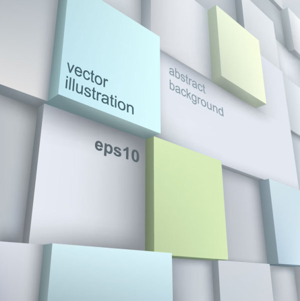Concept 3D vector background graphics 03