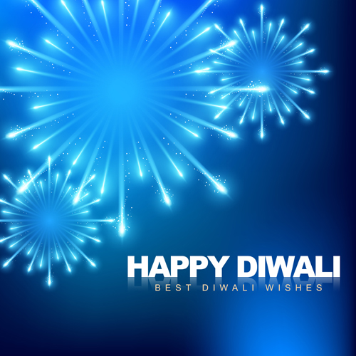 holiday fireworks vector background 03 Beautiful holiday fireworks vector background 03