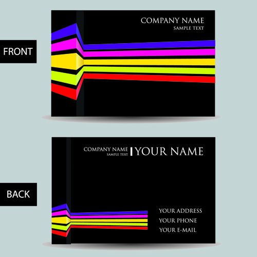 modern creative cards business cards business 