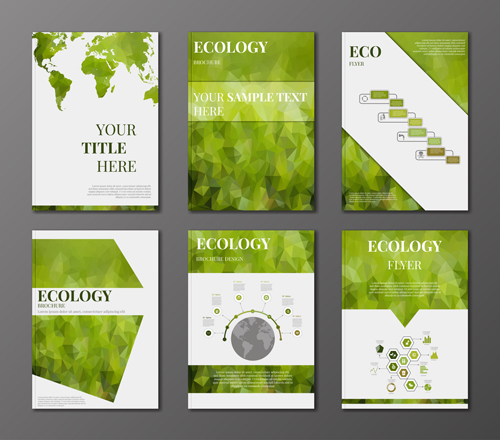 flyer ecology cover brochure 